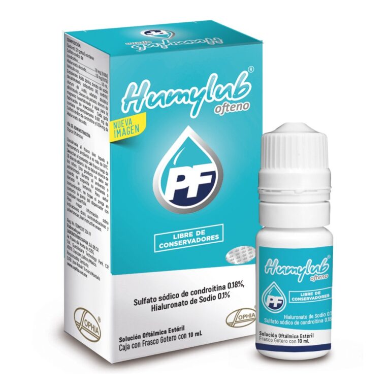 Humylub ofteno pf 10 ml frasco Droguerias Patria