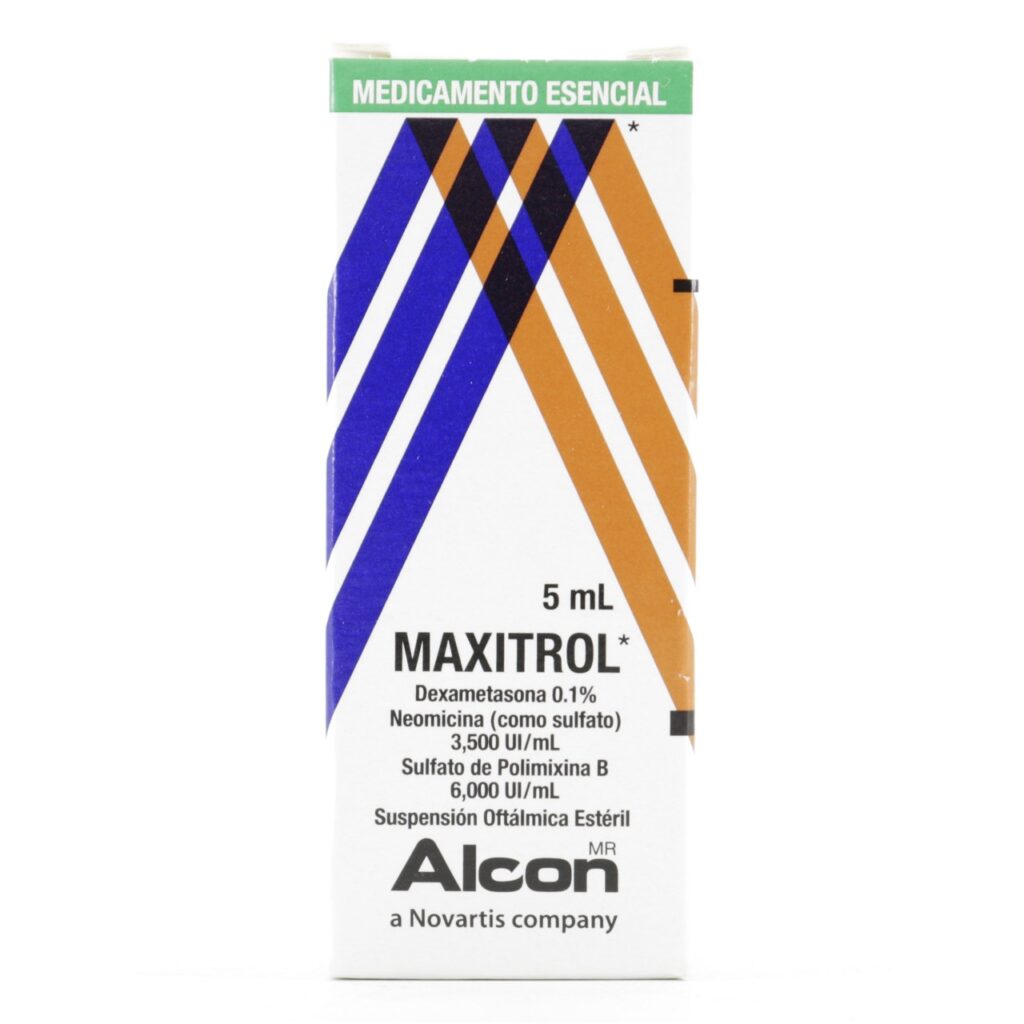 Maxitrol gotas frasco x 5 ml Droguerias Patria