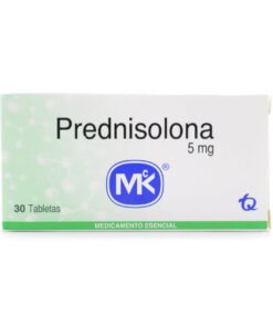 PREDNISOLONA 5 MG TABLETALETAS MK CJA X 30 UND