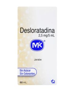 DESLORATADINA 0 5 MG JARABE MK FRASCO X 60 ML