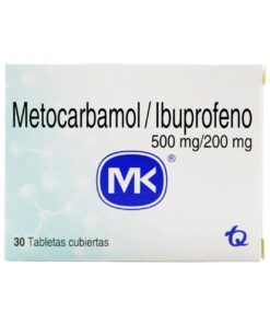 METOCARBA500MG+IBUPRO200MG MK CJA X 30 UND