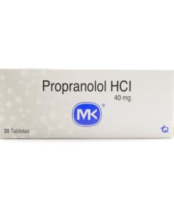 POPRANOLOL HCI 40 MG CJA X 30 UND