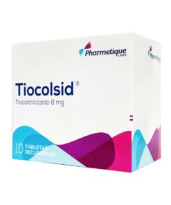 TIOCOLSID FORTE 8 MG 10 TABLETALETAS CJA