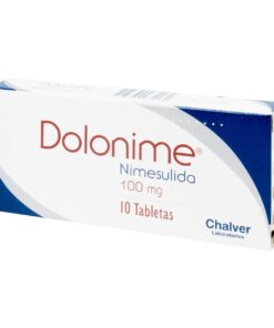 DOLONIME 100 MG TABLETALETAS CJA X 10 UND