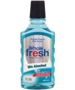 ENJUAGUE WHOLE FRESH SIN ALCOHOL 500 ML FRASCO