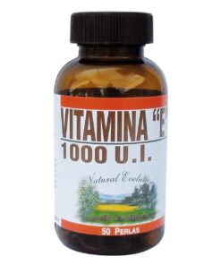 VITAMINA E 1000 UI CAPSULAS NATURAL EVOLUCION FRASCO X 50 UN