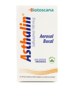 ASTHALIN HFA 100 MCG AEROSOL BUCAL FRASCO X 200 DO