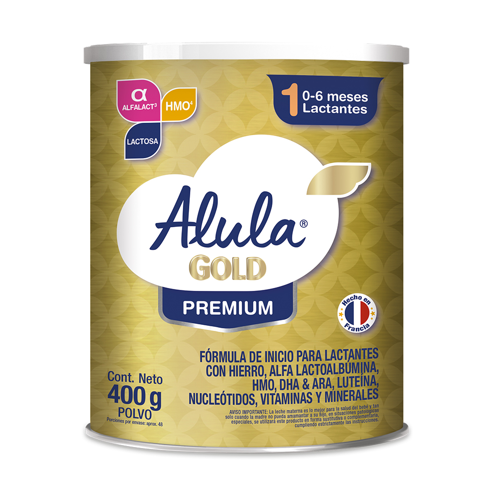 LECHE ALULA GOLD 1 LTA X 400 GR