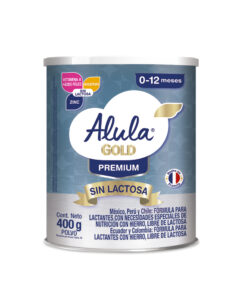 LECHE ALULA GOLD LIBRE DE LACTOSA LTA X 400 GR