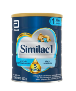 LECHE SIMILAC 1 5HMOs  800 GR LTA