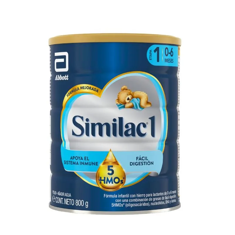 LECHE SIMILAC 1 5HMOs 800 GR LTA
