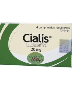 CIALIS 20 MG TABLETAS CJA X 4 UND
