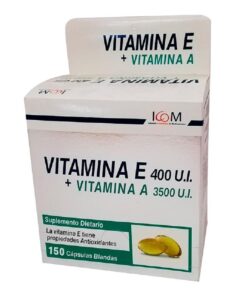 VIT E 400 U I+VIT A 3500 UI 150CAP ICOM OFTA