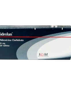 HIDROLAN 25 MG 20 TABLETAS ICOM CJA X 20 UND