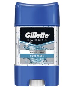 DESODORANTE GILLETTE POWER BEADS COOL WAVE FCO X 82 GR