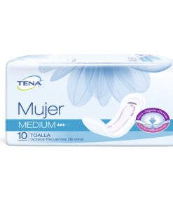 TOALLAS TENA MUJER MEDIUM 10 UDS R4750 50