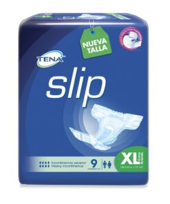 PAÑAL TENA SLIP TALLA XL PAQ X 9 UND