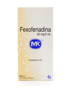 FEXOFENADINA 30 MG 150 ML MK