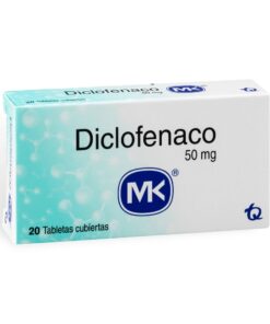 DICLOFENAC 50 MG TABLETAS MK CJA X 20 UND