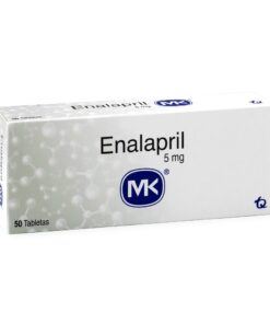 ENALAPRIL 5 MG TABLETAS MK CJA X 50 UND