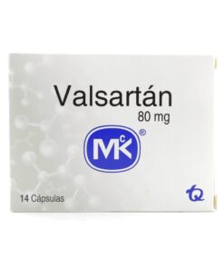 VALSARTAN 80 MG CAPSULAS MK CJA X 14 UND