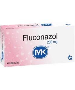 FLUCONAZOL 200 MG CAPSULAS MK CJA X 4 UN