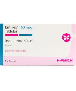 EUTIROX 100 MCG TABLETAS CJA X 50 UND
