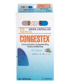 CONGESTEX CAPSULAS CJA X 60 UND