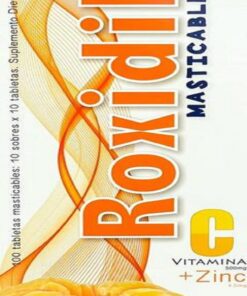 ROXIDIL MASTIC VIT C+ZINC MAND 100 TAB CJA X 100 U