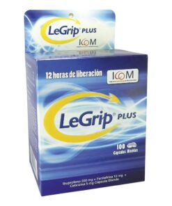 LEGRIP PLUS CAPSULAS BLANDAS ICOM CJA X 100 UND