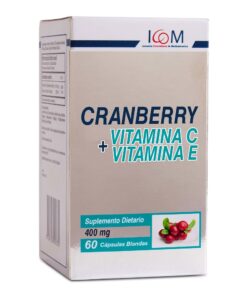 CRANBERRY VITAMINA C Y E 60 SOFGELS ICOM CJA X 60
