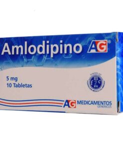 AMLODIPINO 5 MG TABLETAS AG CJA X 10 UND