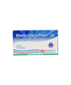 METOCLOPRAMIDA 10 MG TABLETAS AG CJA X 30 UN