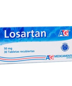 LOSARTAN 50 MG TABLETAS AG CJA X 30 UN