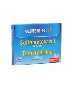 SUPRIBAC F 160/800 MG TABLETAS CJA X 10 UN