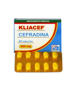 KLIACEF 500 MG TABLETAS 30% CJA X 20 UN