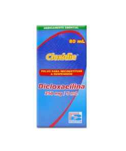 CLOXIDIN 250 MG SUSPENSION 30% FCO X 80 ML