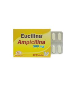 EUCILINA 500 MG TABLETAS CJA X 100 UN