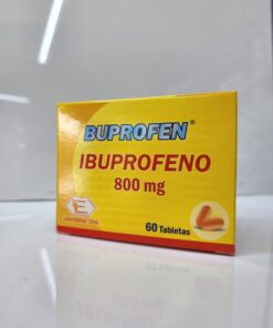 BUPROFEN 800 MG TABLETAS CJA X 60 UN