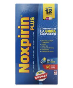NOXPIRIN PLUS 120 CAPSULAS CJA X 120 CAP