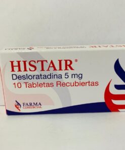 HISTAIR 5 MG TABLETAS CJA X 10 UND