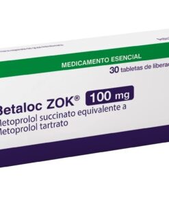 BETALOC ZOK 100 MG 30 TABLETAS