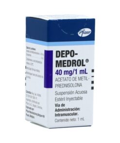 DEPO MEDROL 40 MG 1 ML AMPOLLA UND