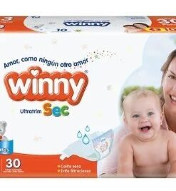 PAÑAL WINNY UL/TRIM SEC ETA 3 PAQ X 30 UN