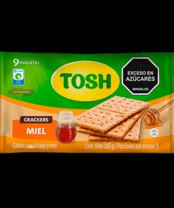 GALLETAS TOSH MIEL DIS X 9 UN