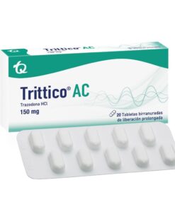 TRITTICO AC 150 MG TABLETAS CJA X 20 UN