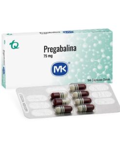 PREGABALINA 75 MG 14 CAP MK CJA X 14 UND
