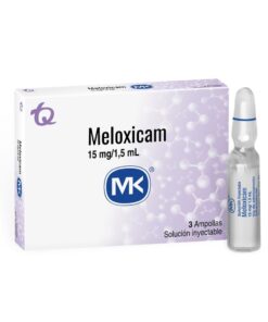 MELOXICAM 15 MG /1 5 ML AMP CJA X 3 AMPOLLAS