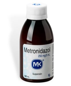 METRONIDAZOL 250 MG/5ML SUSPENSION MK FCO X 120 ML