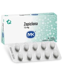 ZOPICLONA 7 5 MG TABLETAS MK CJA X 10 UN